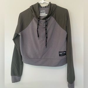 Flag nor fail Crop hoodie